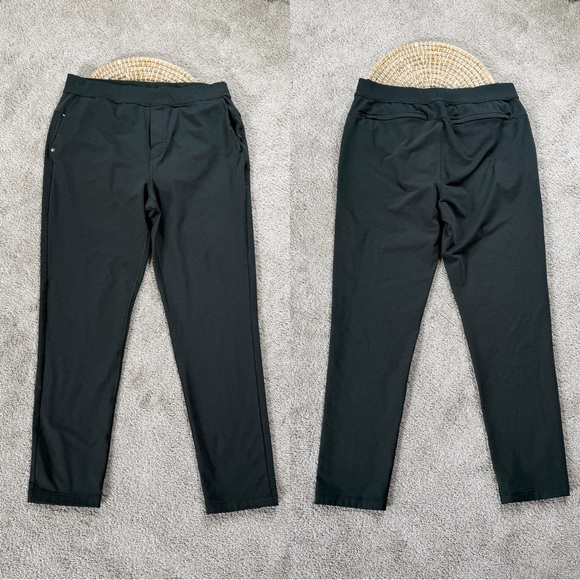 Vuori Men’s Coronado Pants Organic Cotton Super Soft Elastic Waistband Green L - Picture 2 of 14